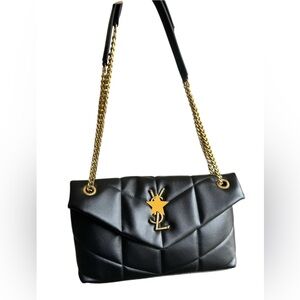 Saint Laurent Lou Puffer Quilted Bag